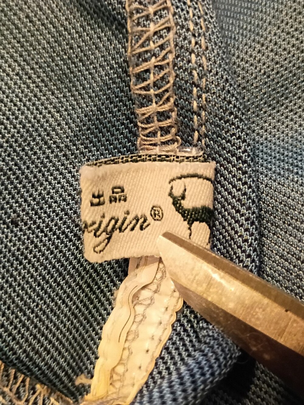 Olive Green & Blue Floral Braided-Strap Overalls Jumpsuit - Picture 7 of 11